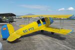 EC-FTZ @ LELL - CASA 1.131-E2000 (E3B) (spanish license built Bücker Bü 131 Jungmann) of the FPAC Aeronautical Museum of Catalonia at the March 2025 FPAC Open Day at Sabadell Airport - by Ingo Warnecke