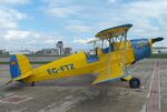 EC-FTZ @ LELL - CASA 1.131-E2000 (E3B) (spanish license built Bücker Bü 131 Jungmann) of the FPAC Aeronautical Museum of Catalonia at the March 2025 FPAC Open Day at Sabadell Airport - by Ingo Warnecke