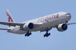 A7-BEF @ KORD - B773 Qatar Airways Boeing 777-3DZ/ER A7-BEF arriving 10C KORD - by Mark Kalfas