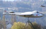 J-1111 @ LSZR - De Havilland Vampire FB.6 (DH-100)