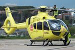EC-MQO @ LELL - Airbus Helicopters H135 (EC135T3) of the Aragon government proteccion civil during the March 2025 FPAC Open Day at Sabadell Airport - by Ingo Warnecke