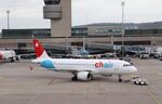 HB-JOK @ LSZH - Airbus A320-214 - by Mark Pasqualino