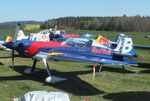 OK-FBB @ LKPS - XtremeAir Sbach 342 of the Flying Bulls aerobatic team at the 2025 Plasy Den ve vzduchu airshow - by Ingo Warnecke