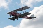 G-ACDA @ EGHP - G-ACDA 1933 DH82A Tiger Moth Popham Microlight Fly In - by PhilR