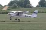 G-BZHG @ EGHP - G-BZHG 2000 Tecnam P92-EM Echo Popham Microlight Fly In