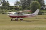G-BRRK @ EGHP - G-BRRK 1977 Cessna 182Q Skylane Popham Microlight Fly In 