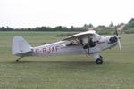 G-BJAF @ EGHP - G-BJAF  1942 Piper J3C-65 Cub Popham Microlight Fly In 