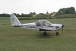 G-CBWG @ EGHP - G-CBWG 2002 Aerotechnik EV-97 Eurostar Popham Microlight Fly In 