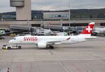 HB-JCR @ LSZH - Airbus A220-371 - by Mark Pasqualino
