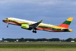 YL-CSK @ EHAM - AirBaltic A223 in the national colors of Lithuania - by FerryPNL