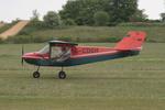 G-CDGH @ EGHP - G-CDGH 2005 RANS S6-ES Popham Microlight Fly In 