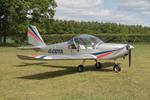 G-CDTA @ EGHP - G-CDTA 2005 Cosmik Aviation Ltd EV-97 TeamEurostar UK Popham Microlight Fly In 