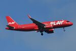 TF-PPF @ EHAM - Bright red Play A320N arriving - by FerryPNL