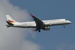 D-AMWO @ EHAM - German Airways ERJ190 landing - by FerryPNL