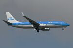 PH-BGC @ EHAM - KLM B738 arriving in AMS - by FerryPNL