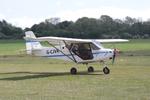 G-CJVK @ EGHP - G-CJVK 2016 Skyranger Nynja 912IS(1) Popham Microlight Fly In
