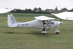 G-CKVG @ EGHP - G-CKVG 2018 The Light Aircraft Co Ltd Ikarus C42 FB80 Popham Microlight Fly In 