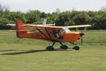 G-COCG @ EGHP - G-CMVT 2024 Ascent Industries Ltd Eurofox 3K Popham Microlight Fly In  - by PhilR