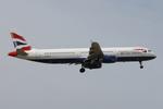 G-EUXC @ LMML - Airbus A321-231 reg G-EUXC of British Airways on final approach in Malta. - by raymond