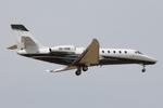 9H-SNB @ LMML - Cessna 680 Citation Sovereign+ reg 9H-SNB (Private) landing in Malta. - by raymond