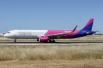 HA-LVT @ LMML - Airbus A321Neo reg HA-LVT of Wizzair taxying out for departure from Malta. - by raymond