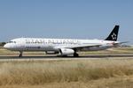 TC-JRY @ LMML - Airbus A321-231 reg TC-JRY of Turkish Airlines in Star Alliance livery taxying out for departure from Malta. - by raymond