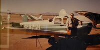 N2825H - Picture taken about 1963 in Casa Grande, Arizona.
Pilot/owner Bob Morse. Whoever has this plane can call me at 602.390.0196 - by Fletcher Morse