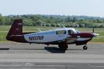 N937BP @ EGBN - Just landed at Tollerton. - by Graham Reeve
