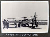 G-ABMX - Photo from my father's (Charles Hoy) photo album of his time in Palestine 1937-48 - by Charles Hoy