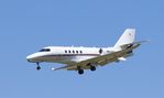 N543QS @ KRFD - Cessna 680A Latitude