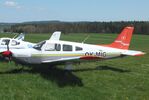 OK-MIG @ LKPS - Piper PA-28-181 Archer II at the 2025 Plasy Den ve vzduchu airshow - by Ingo Warnecke