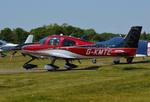 G-KMTE @ EGLD - Cirrus Design Corp SR22 at Denham. Ex N78MC - by moxy
