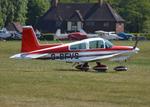 G-BFVS @ EGLD - Grumman American AA-5B Tiger at Denham. Ex N28736 - by moxy