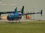 G-ZAPY @ EGLD - Robinson R22 Beta at Denham. - by moxy