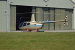 N166BZ @ EGLD - Robinson R66 Turbine at Denham.