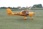 G-JBVP @ EGHP - G-JBVP 2017 Ascent Industries Ltd Eurofox 3K Popham Microlight Fly In - by PhilR