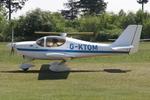 G-KTOM @ EGHP - G-KTOM 2001 Europa XS Popham Microlight Fly In - by PhilR