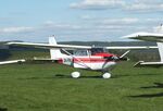 OK-FRK @ LKPS - Cessna (Reims) FR172E Reims Rocket at the 2025 Plasy Den ve vzduchu airshow - by Ingo Warnecke