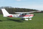 OK-FRK @ LKPS - Cessna (Reims) FR172E Reims Rocket at the 2025 Plasy Den ve vzduchu airshow - by Ingo Warnecke