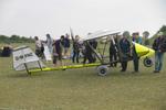 G-MPDF @ EGHP - G-MFNC 2025 Fun Flying Aviation Ltd Eurofly Minifox Popham Microlight Fly In - by PhilR
