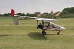 G-MYTY @ EGHP - G-MYTY 1994 Streaks Shadow Series M (Modified) Popham Microlight Fly In  - by PhilR