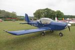 G-NILT @ EGHP - G-NILT 2014 Light Sport Aviation Ltd EV-97 Eurostar SL Microlight Popham Microlight Fly In  - by PhilR