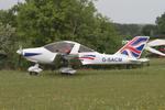 G-SACM @ EGHP - G-SACM 2011 TL 2000 UK Sting Carbon Popham Microlight Fly In - by PhilR