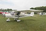 G-SCMG @ EGHP - G-SCMG 2014 Red-Air UK Ikarus C42 FB80 Bravo Popham Microlight Fly In  - by PhilR