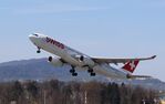 HB-JHF @ LSZH - Airbus A330-343X - by Mark Pasqualino