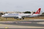 TC-LPO @ LMML - Airbus A321-271NX reg TC-LPO of Turkish Airlines rolling RW13 at Malta. - by raymond