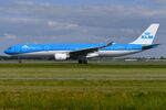 PH-AKF @ EHAM - KLM A333 departing to the Middle-East - by FerryPNL