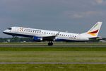 D-AKJC @ EHAM - German Airways ERJ190 performing a KLM flight - by FerryPNL