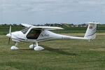 G-CMWC - About to depart from Sutton Meadows.