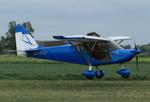 G-ULLI - Departing from Sutton Meadows.